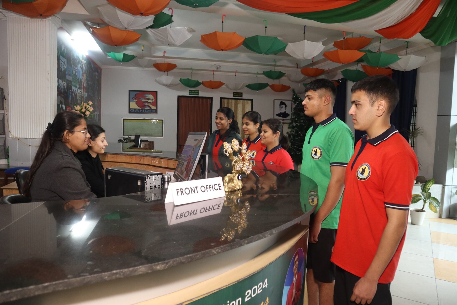 Official Front Office Reception & Admission Helpdesk