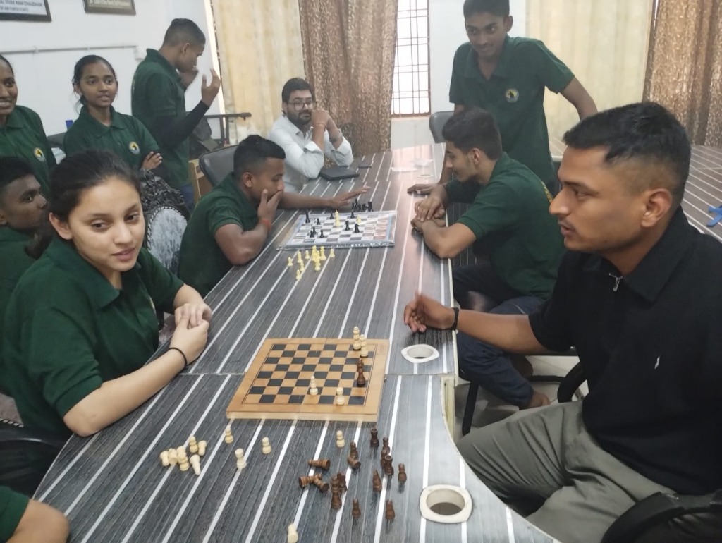 Indoor Chess Strategy Session — Cadets Building Tactical Thinking & Decision-Making